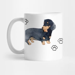 Dachshund dog pattern Mug